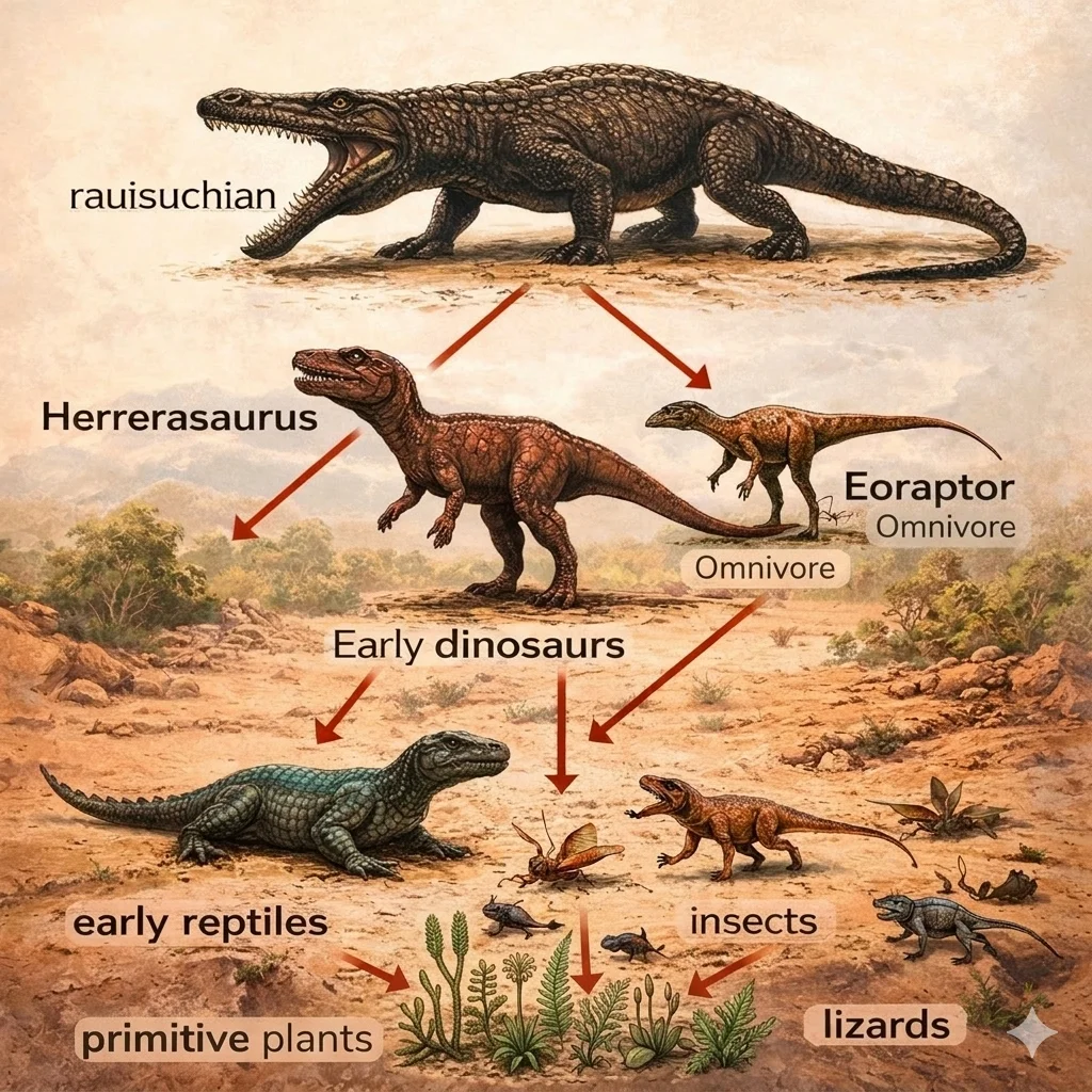 Triassic fauna